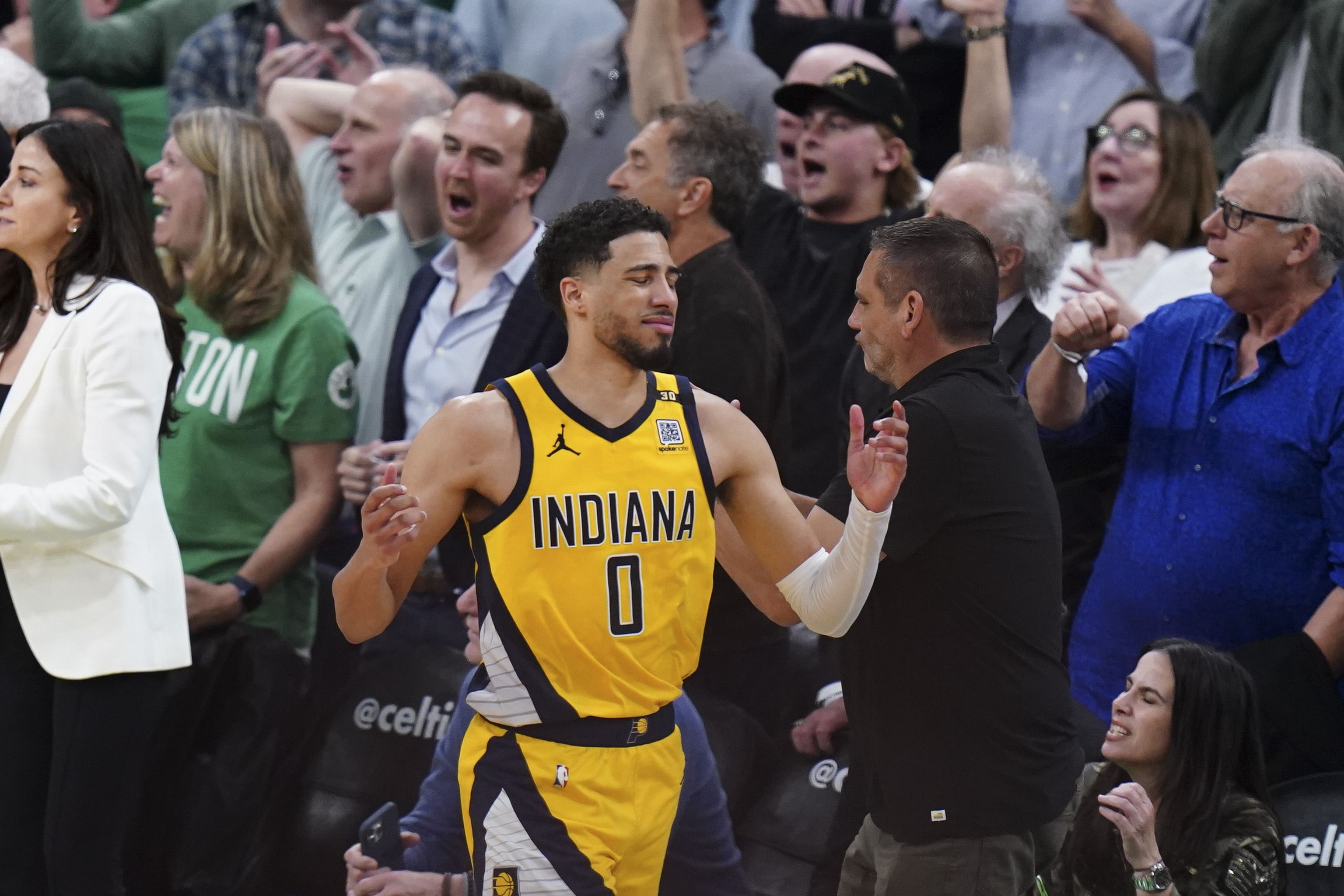 Haliburton's Girlfriend Shares Fierce Comment Following Game 1 Thriller Haliburton's Girlfriend Shares Fierce Comment Following Game 1 Thriller