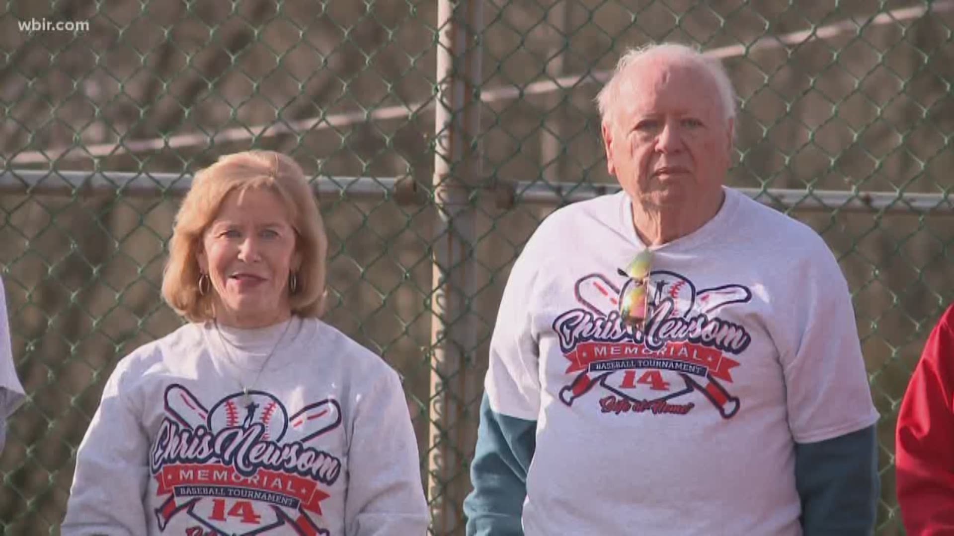 Halls Crossroads Baseball Tournament Honors Chris Newsom Halls Crossroads Baseball Tournament Honors Chris Newsom