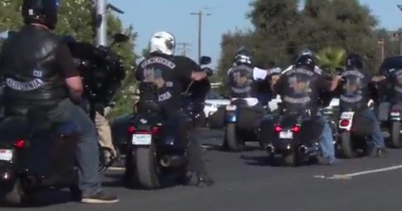 Hells Angels Members Attend Funeral Following Fatal Motorcycle Crash Hells Angels Members Attend Funeral Following Fatal Motorcycle Crash