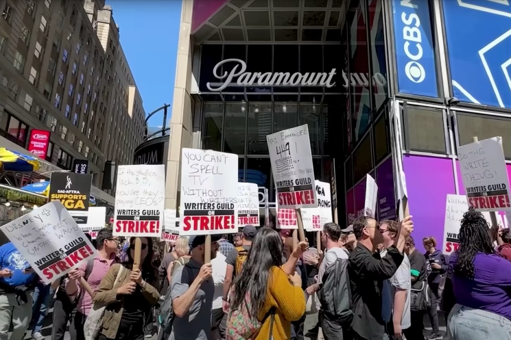 Hollywood At A Halt: The Combined Writers And Actors Strike Hollywood At A Halt: The Combined Writers And Actors Strike