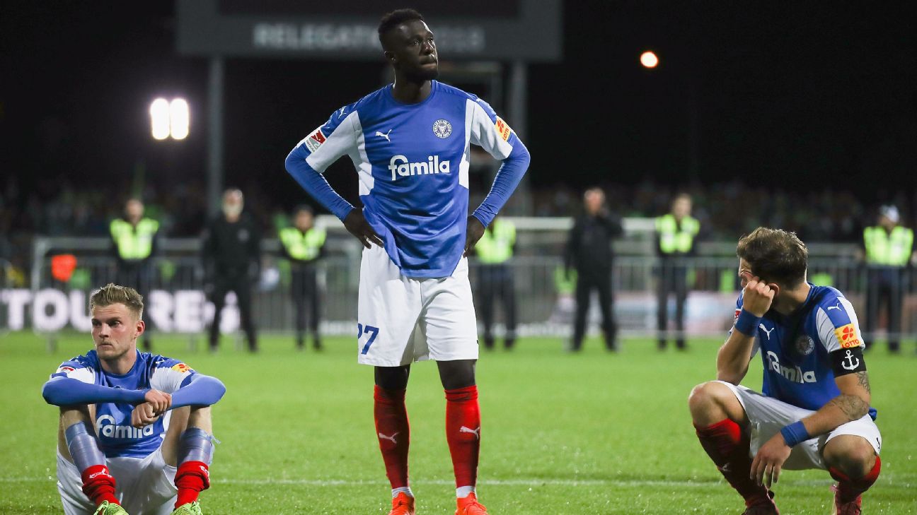 Holstein Kiel's Bundesliga Debut Ends In Relegation Holstein Kiel's Bundesliga Debut Ends In Relegation