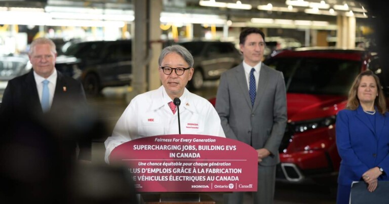 Honda Delays $15 Billion Ontario EV Plant Amid Market Slowdown Honda Delays $15 Billion Ontario EV Plant Amid Market Slowdown