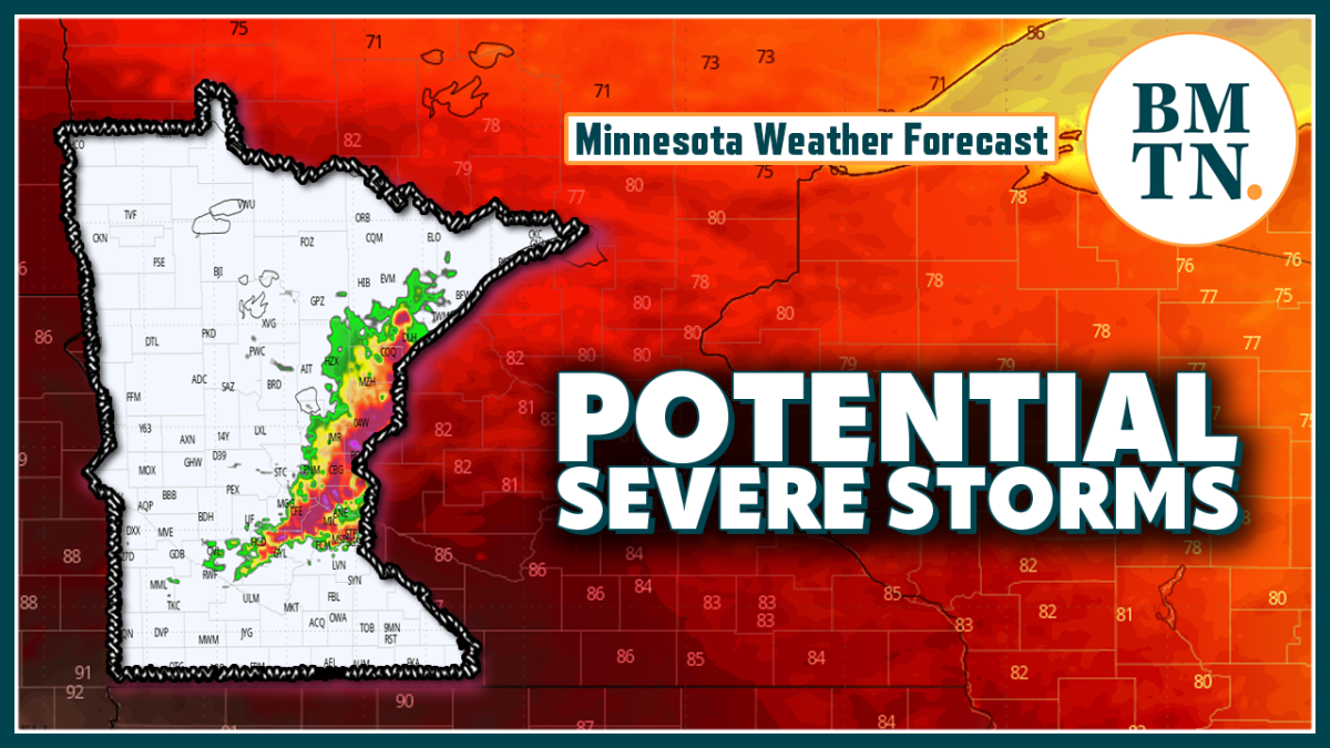 Increased Storm Chance Overnight: Severe Weather Possible Monday Increased Storm Chance Overnight: Severe Weather Possible Monday