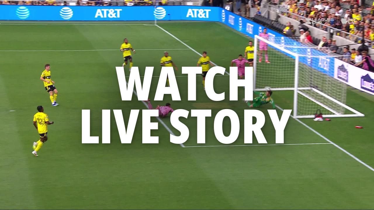 Inter Miami Defeats Crew 1-0 Before Record Crowd In Cleveland Inter Miami Defeats Crew 1-0 Before Record Crowd In Cleveland