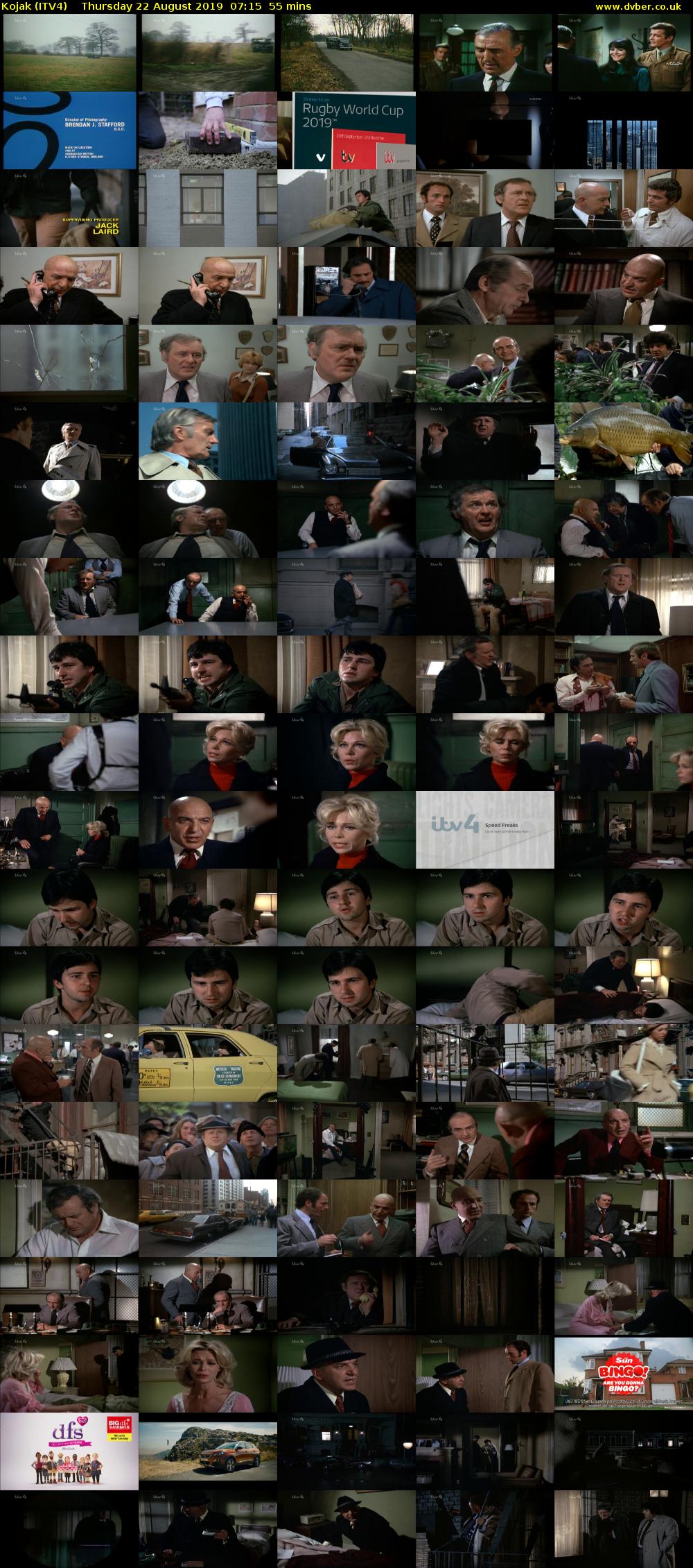 ITV4 Kojak Schedule: Don't Miss An Episode ITV4 Kojak Schedule: Don't Miss An Episode