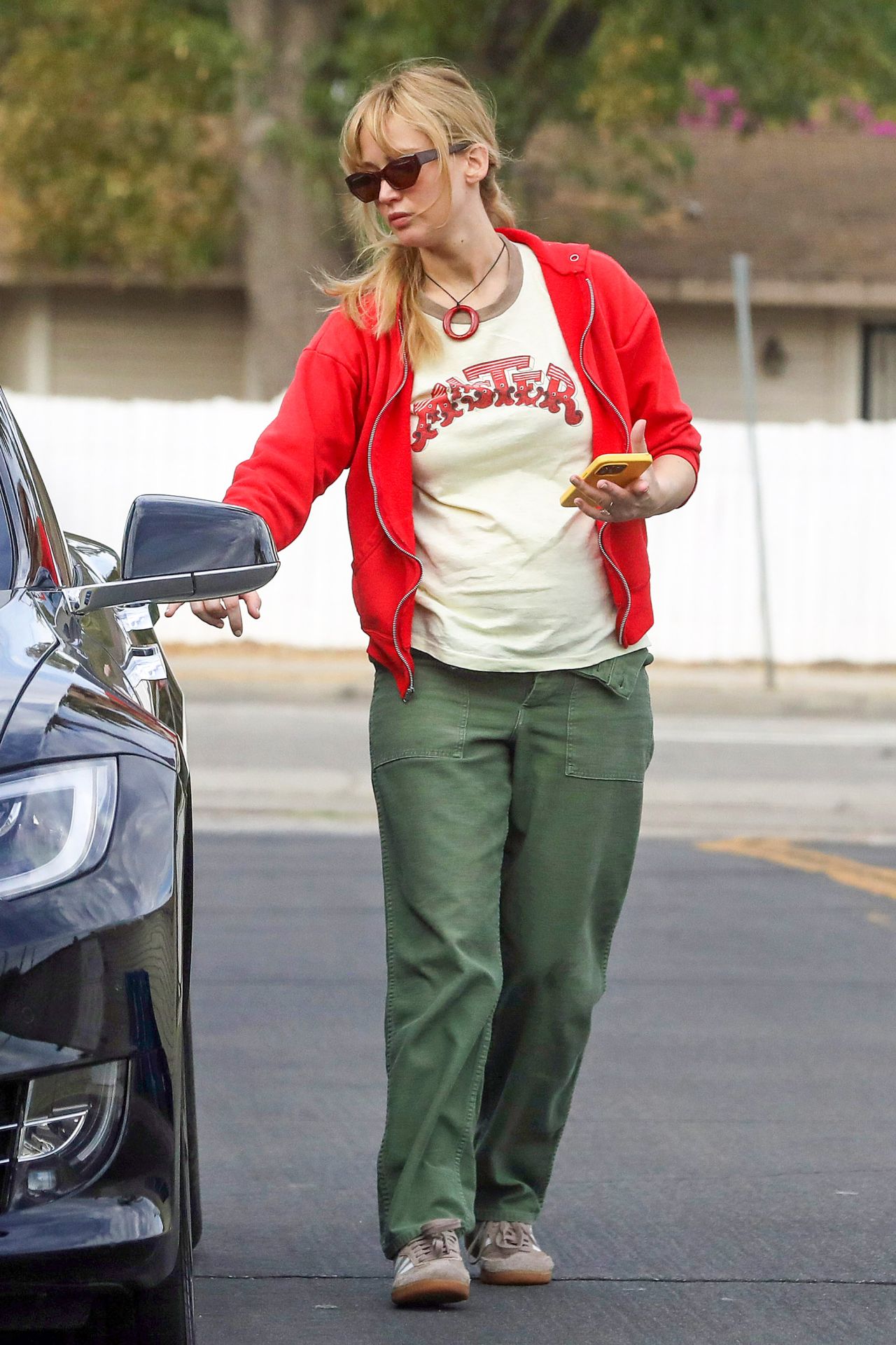 Jennifer Lawrence's NYC Baby Bump Appearance Jennifer Lawrence's NYC Baby Bump Appearance