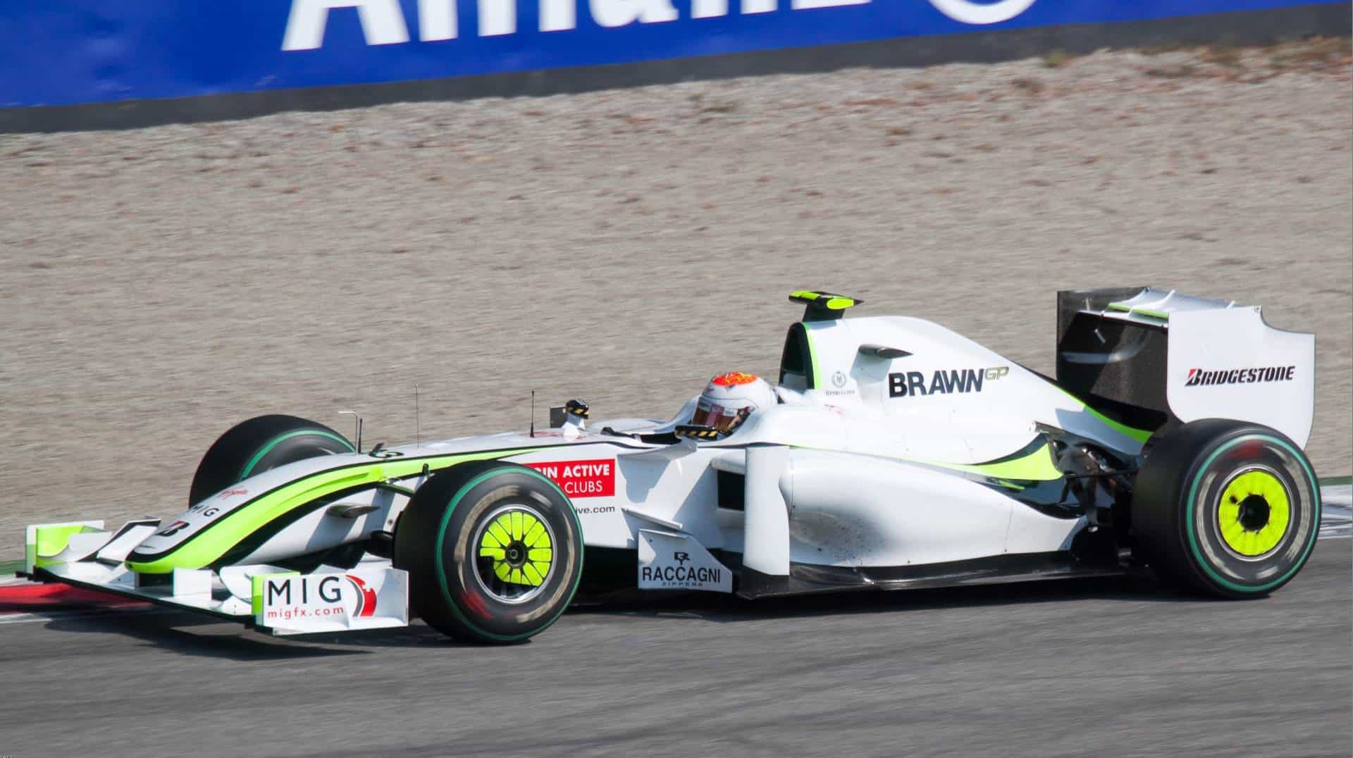 Jenson Button: Back In The 2009 Brawn GP Car Jenson Button: Back In The 2009 Brawn GP Car