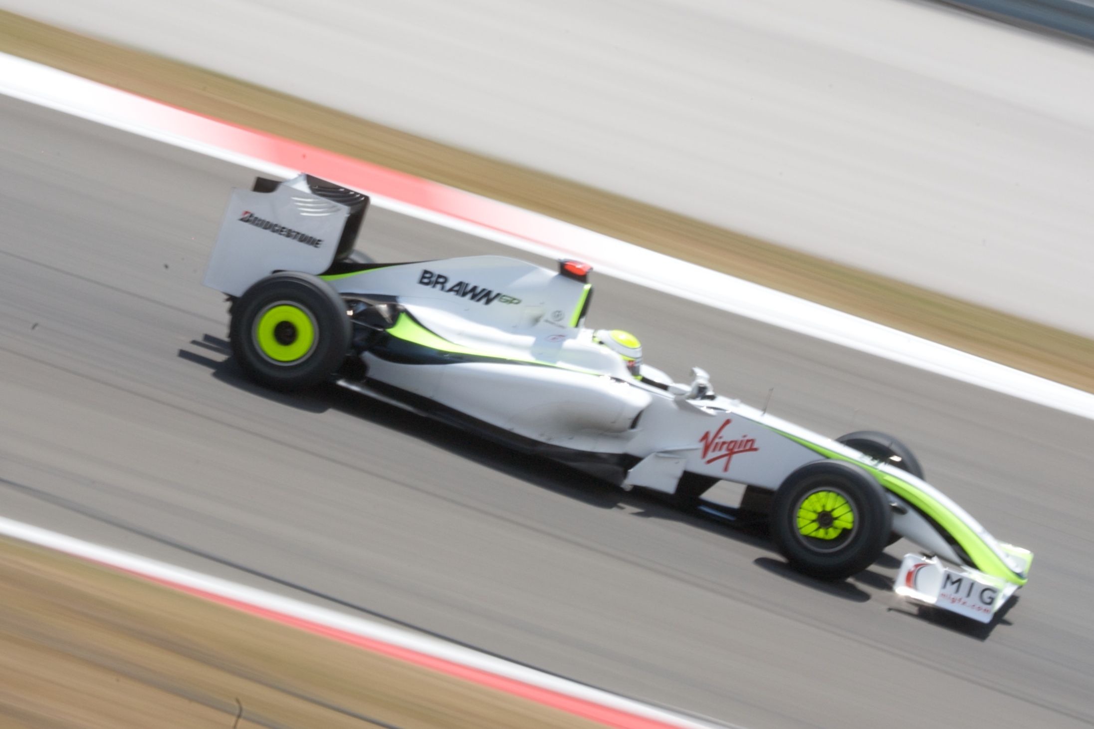 Jenson Button Relives His 2009 Championship Season In Brawn GP Car Jenson Button Relives His 2009 Championship Season In Brawn GP Car