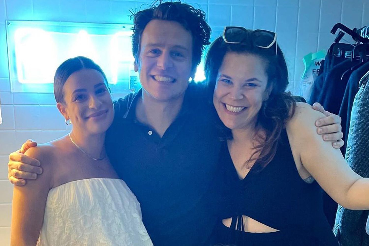 Jonathan Groff's Just In Time Opening: Lea Michele, Daniel Radcliffe, And More Attend Jonathan Groff's Just In Time Opening: Lea Michele, Daniel Radcliffe, And More Attend