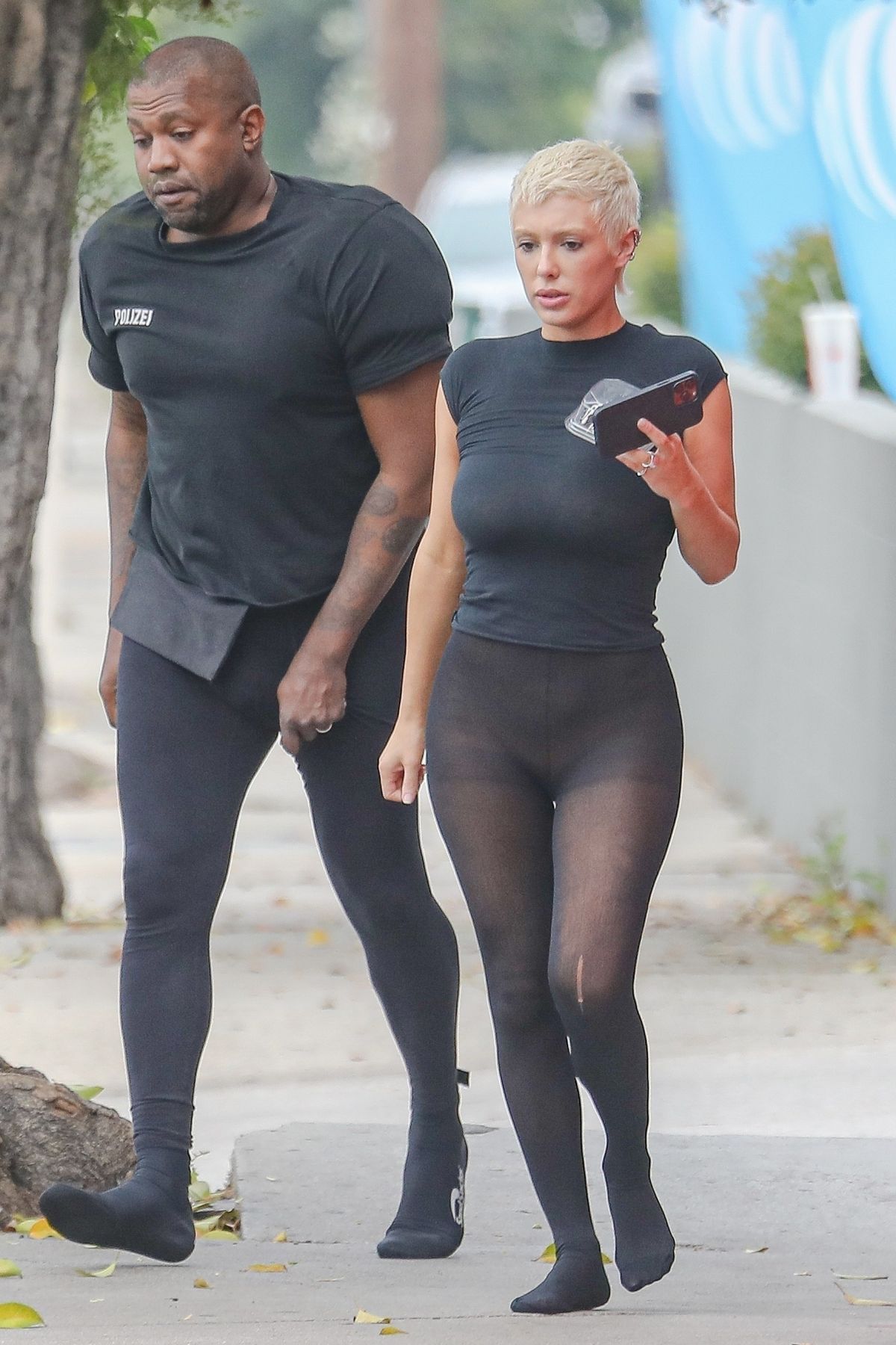 Kanye West Seen With Bianca Censori Look-Alike In Los Angeles Kanye West Seen With Bianca Censori Look-Alike In Los Angeles