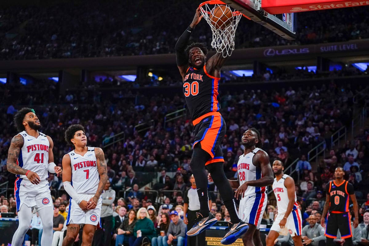 Knicks Playoff Hope Hinges On Brunson's Return Against Pistons Knicks Playoff Hope Hinges On Brunson's Return Against Pistons