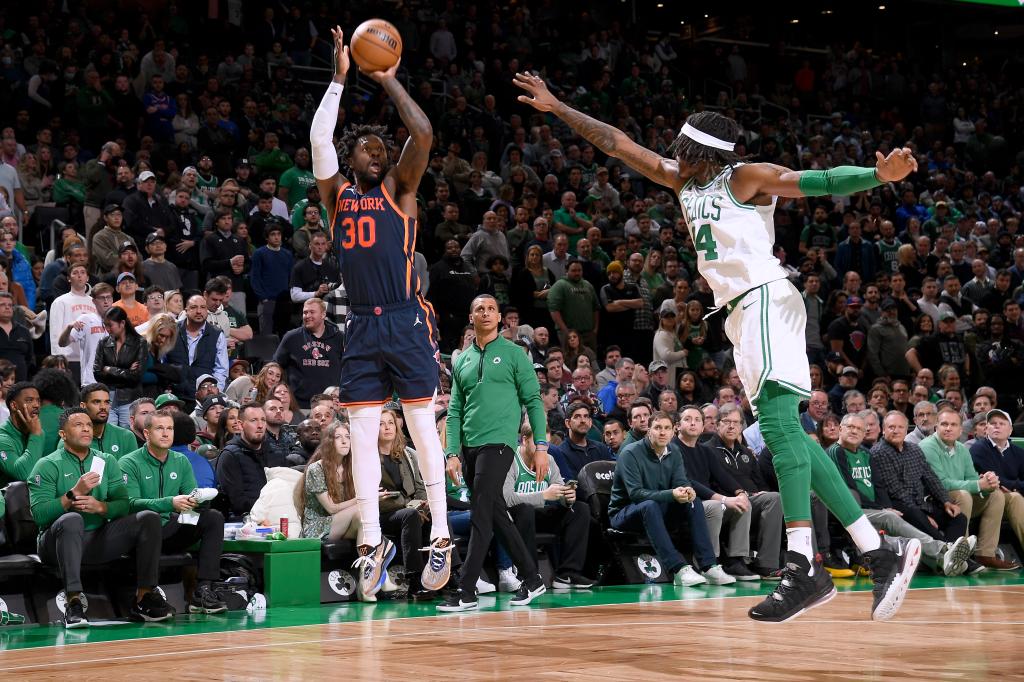 Knicks Steal Game One From Celtics In Overtime Knicks Steal Game One From Celtics In Overtime