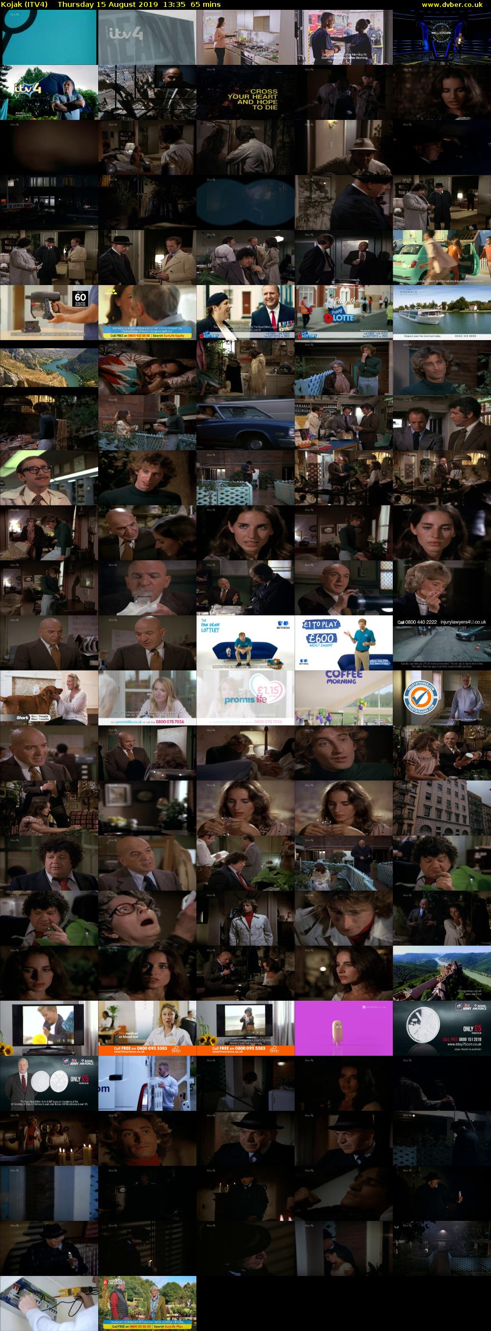 Kojak ITV4: Episode Guide And Schedule Kojak ITV4: Episode Guide And Schedule