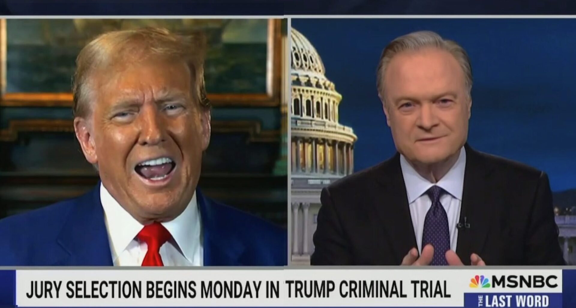 Lawrence O'Donnell: Trump's Humiliating Live TV Moment Lawrence O'Donnell: Trump's Humiliating Live TV Moment