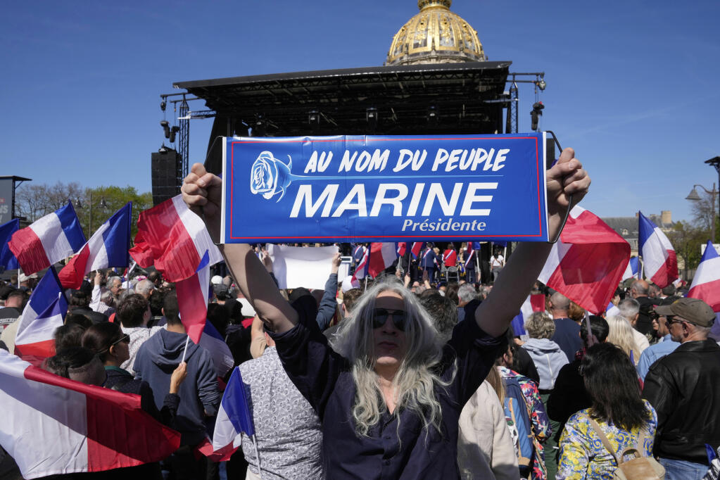 Le Pen Calls Conviction A Witch Hunt: Paris Rally Speech Highlights Le Pen Calls Conviction A Witch Hunt: Paris Rally Speech Highlights
