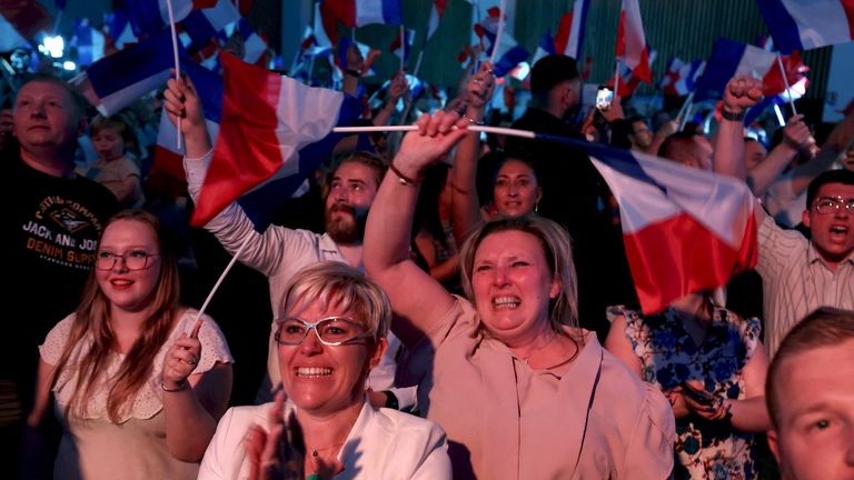 Le Pen's Rally: A Disappointing Turnout For The National Rally In France Le Pen's Rally: A Disappointing Turnout For The National Rally In France