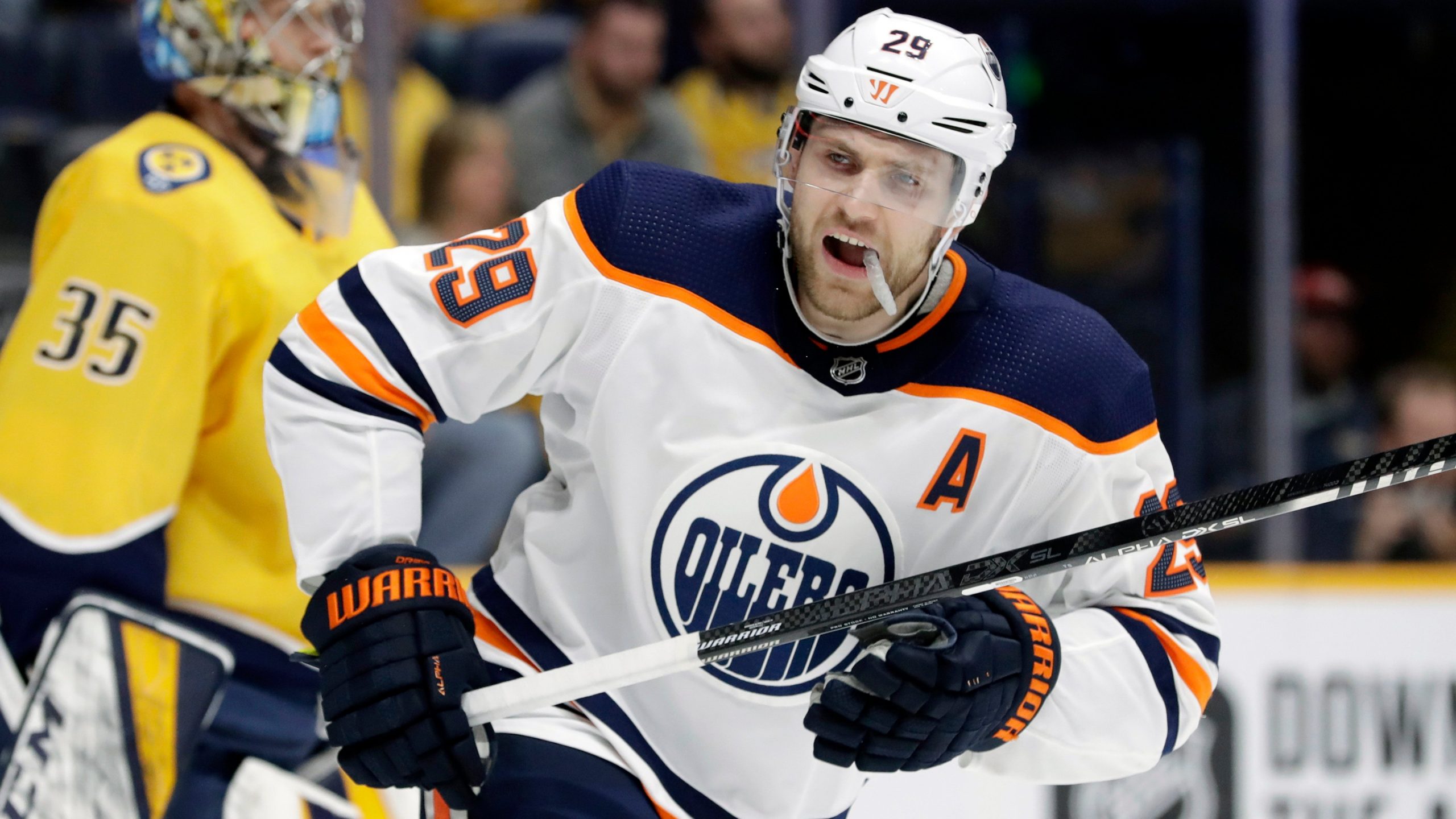 Leon Draisaitl Reaches 100 Points, Oilers Defeat Islanders In Overtime Leon Draisaitl Reaches 100 Points, Oilers Defeat Islanders In Overtime