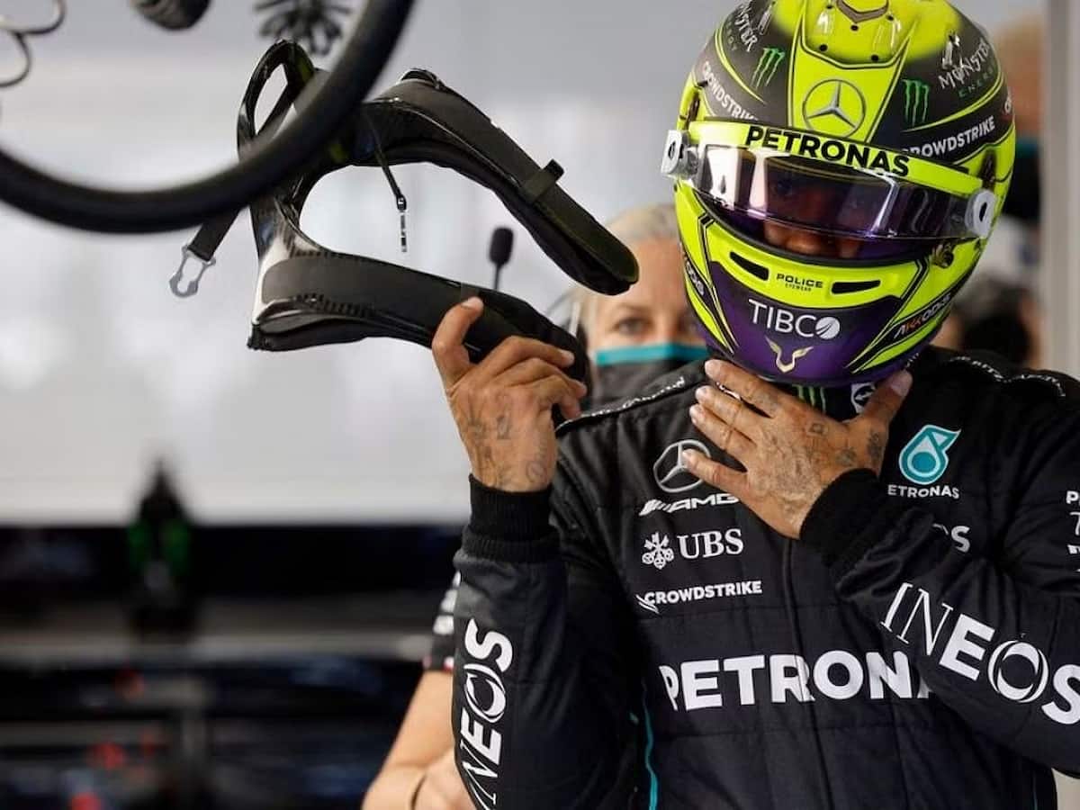 Lewis Hamilton's Gesture To Former Teammate In New F1 Testing Footage Lewis Hamilton's Gesture To Former Teammate In New F1 Testing Footage