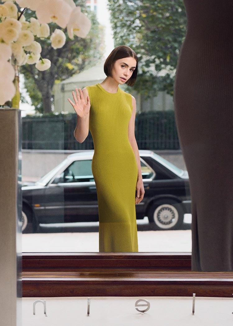 Lily Collins In Calvin Klein: Images From The New Campaign Lily Collins In Calvin Klein: Images From The New Campaign