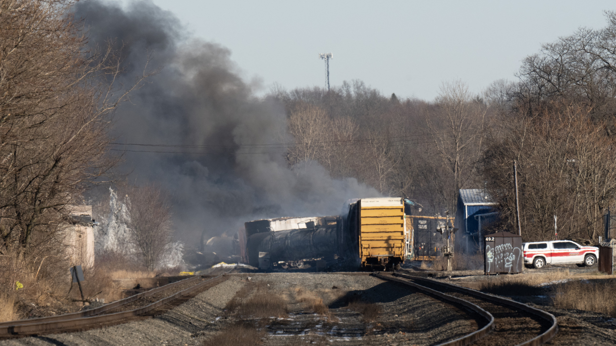Lingering Effects: Toxic Chemicals From Ohio Train Derailment Remain In Buildings For Months Lingering Effects: Toxic Chemicals From Ohio Train Derailment Remain In Buildings For Months