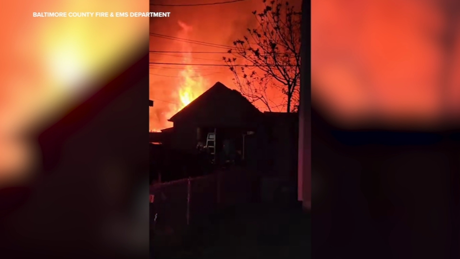 Live Coverage: Massive House Fire And Explosion In Yate