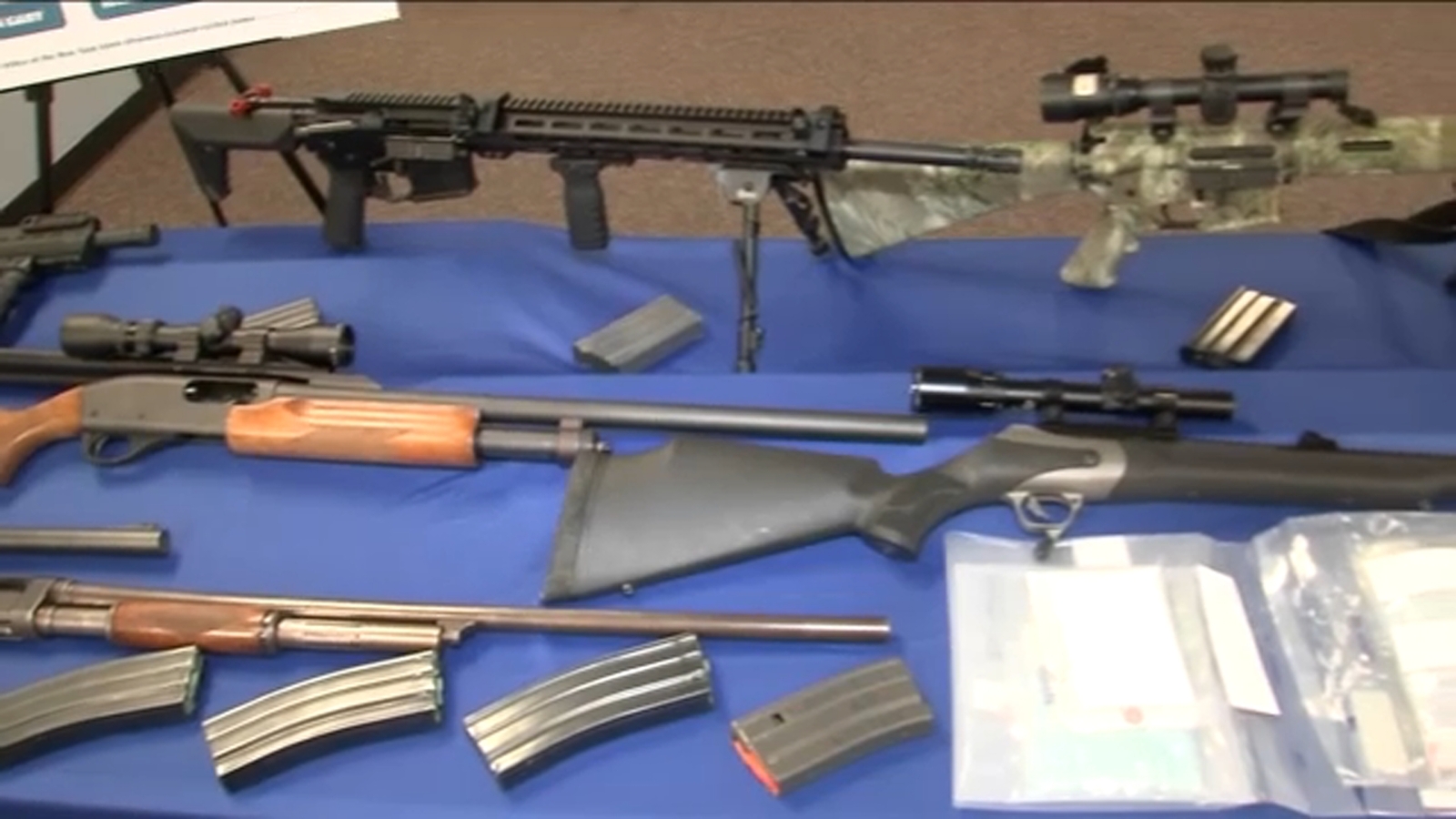 Major Gun Trafficking Bust In Massachusetts: 100+ Firearms Seized, 18 Arrested Major Gun Trafficking Bust In Massachusetts: 100+ Firearms Seized, 18 Arrested