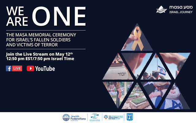 Masa Israel Journey To Host Largest-Ever English Yom HaZikaron Ceremony
