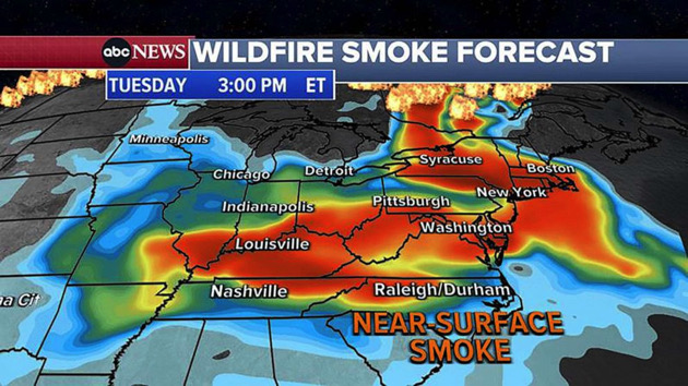 Massive Wildfires Force Largest Evacuation In Canadian History; US Air Quality Suffers Massive Wildfires Force Largest Evacuation In Canadian History; US Air Quality Suffers