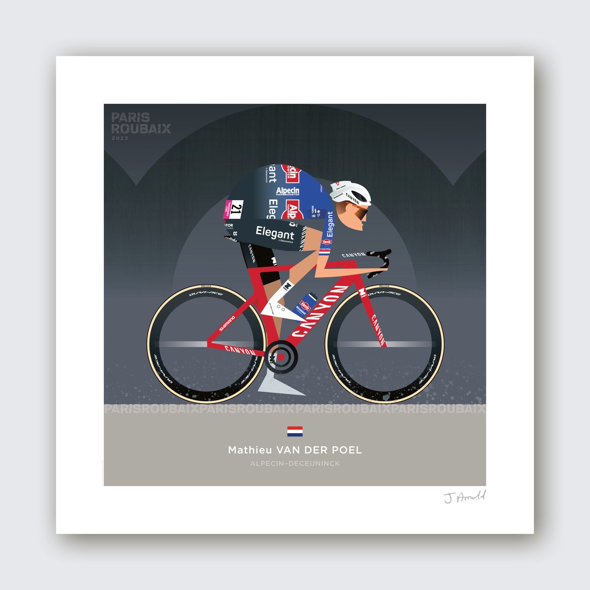 Mathieu Van Der Poel Achieves Historic Paris-Roubaix Hat-Trick Mathieu Van Der Poel Achieves Historic Paris-Roubaix Hat-Trick