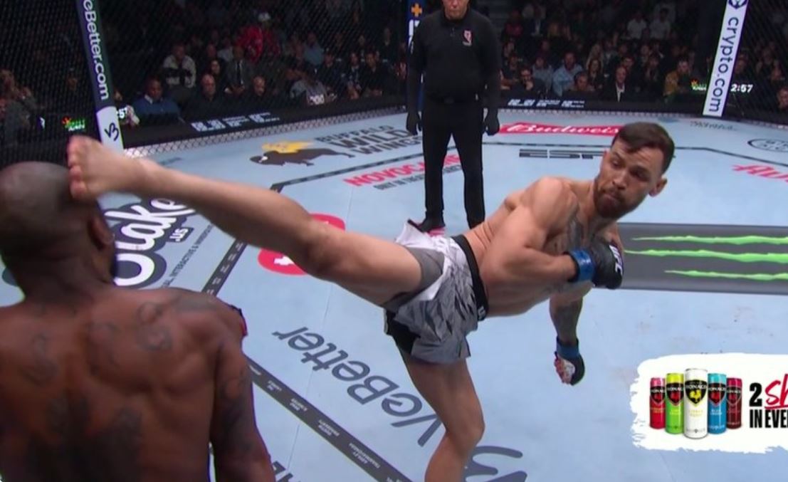 Mauricio Ruffy Prepares For UFC 313 With Devastating Spinning Kick Mauricio Ruffy Prepares For UFC 313 With Devastating Spinning Kick