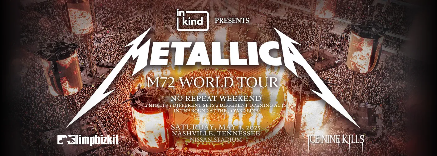 Metallica Announces Two-Night Dublin Concert At Aviva Stadium In June 2026 Metallica Announces Two-Night Dublin Concert At Aviva Stadium In June 2026
