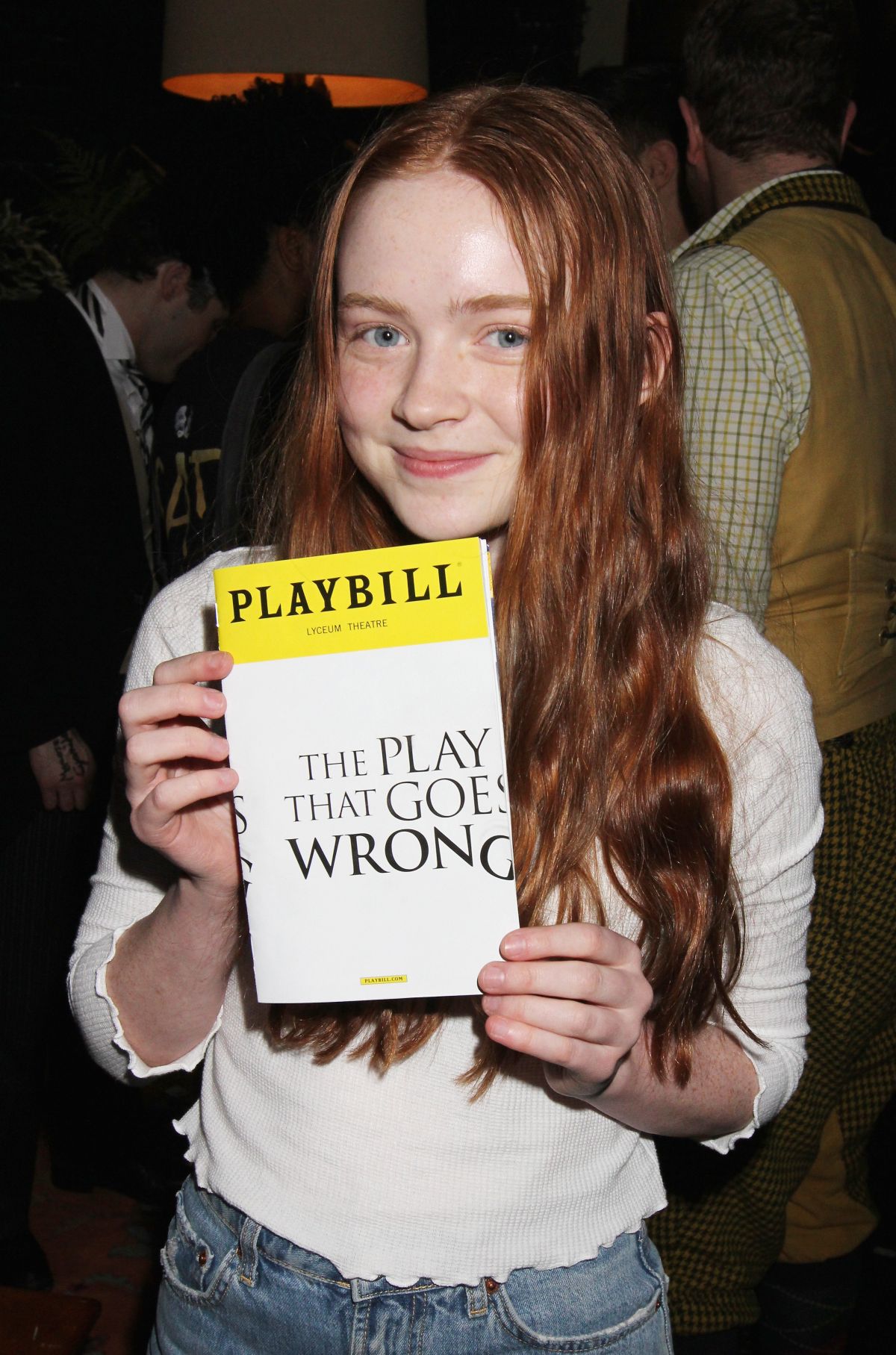 Mia Farrow Visits Sadie Sink Backstage: A Broadway Encounter Mia Farrow Visits Sadie Sink Backstage: A Broadway Encounter