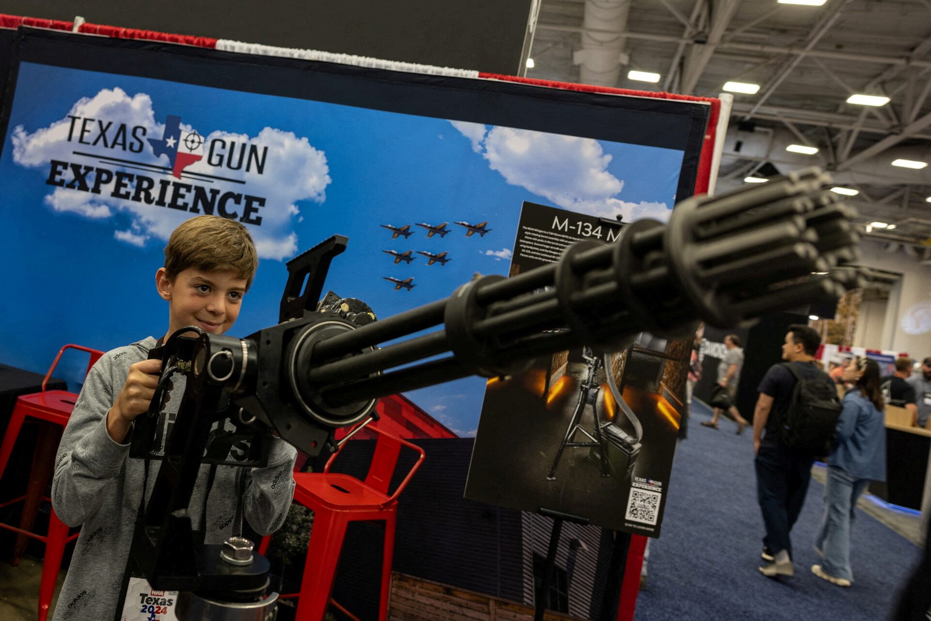 Muted Political Atmosphere At Atlanta's NRA Convention Muted Political Atmosphere At Atlanta's NRA Convention
