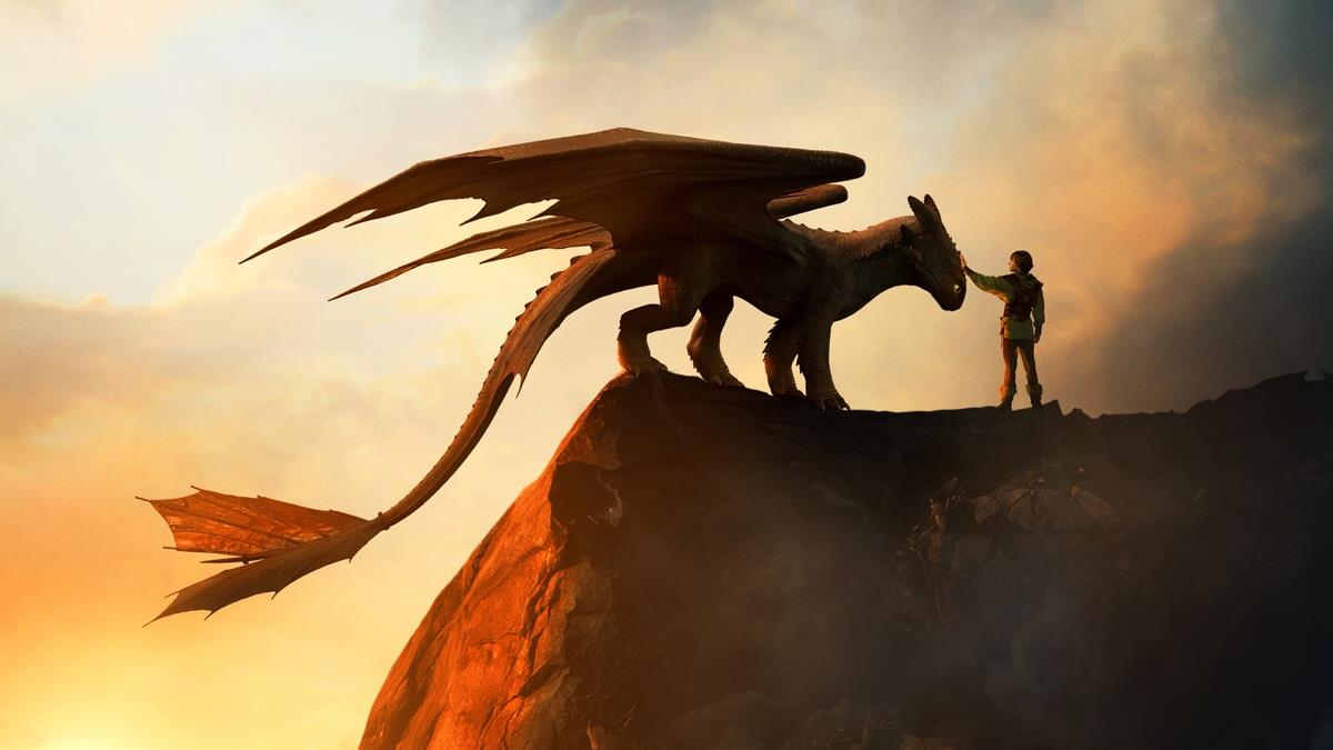 New How To Train Your Dragon Poster Highlights Toothless And Red Death Size Difference