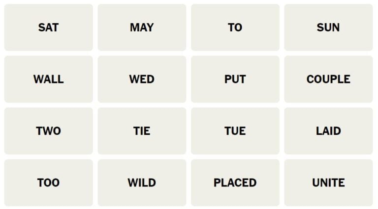 NYT Connections Game: April 29th Puzzle 688 - Hints & Solutions NYT Connections Game: April 29th Puzzle 688 - Hints & Solutions