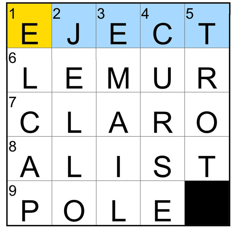 NYT Mini Crossword Solutions For March 18, 2025 NYT Mini Crossword Solutions For March 18, 2025