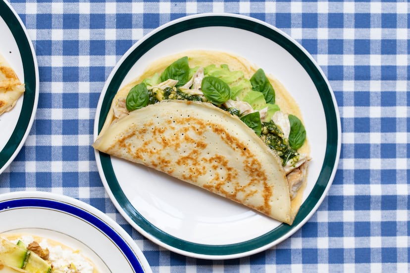 Ocho Crepes Salados Para Una Merienda O Cena Deliciosa Ocho Crepes Salados Para Una Merienda O Cena Deliciosa