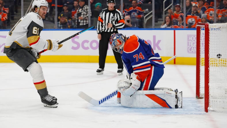 Oilers Defeat Golden Knights 3-2, But Vegas Secures Playoff Berth Oilers Defeat Golden Knights 3-2, But Vegas Secures Playoff Berth