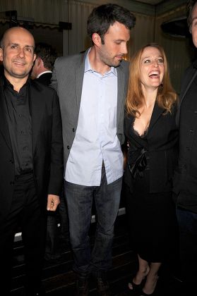 On Set: Ben Affleck And Gillian Anderson In A High-Stakes Shootout On Set: Ben Affleck And Gillian Anderson In A High-Stakes Shootout