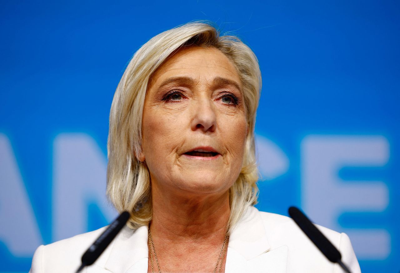 Paris Rally: Marine Le Pen's Response To Conviction Paris Rally: Marine Le Pen's Response To Conviction