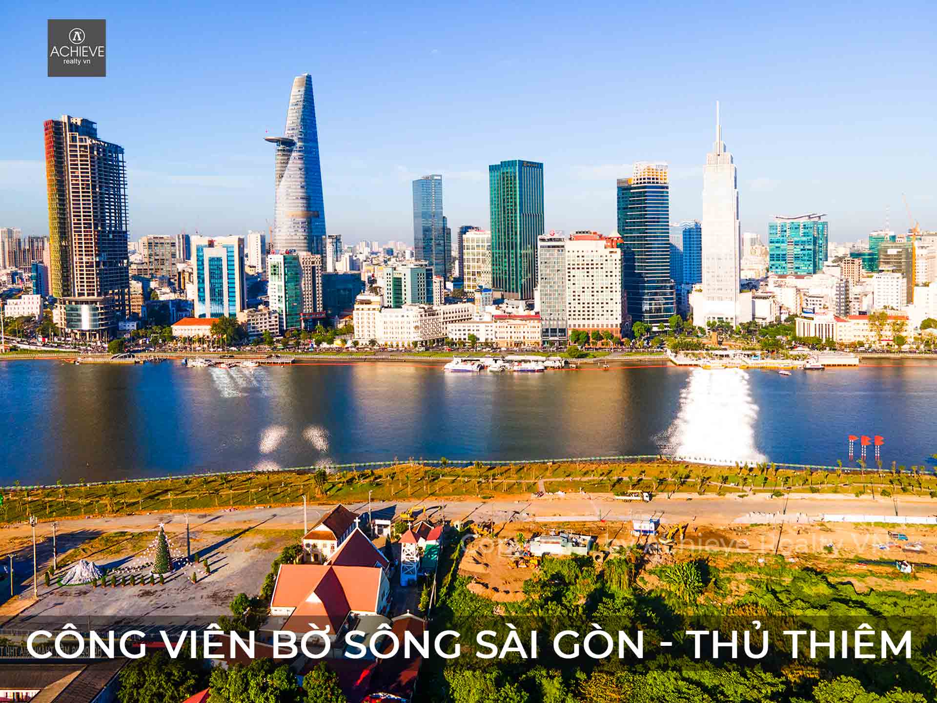 Phối Cảnh Như Mơ: Công Viên Điện Ảnh Thủ Thiêm Ven Sông Sài Gòn Phối Cảnh Như Mơ: Công Viên Điện Ảnh Thủ Thiêm Ven Sông Sài Gòn
