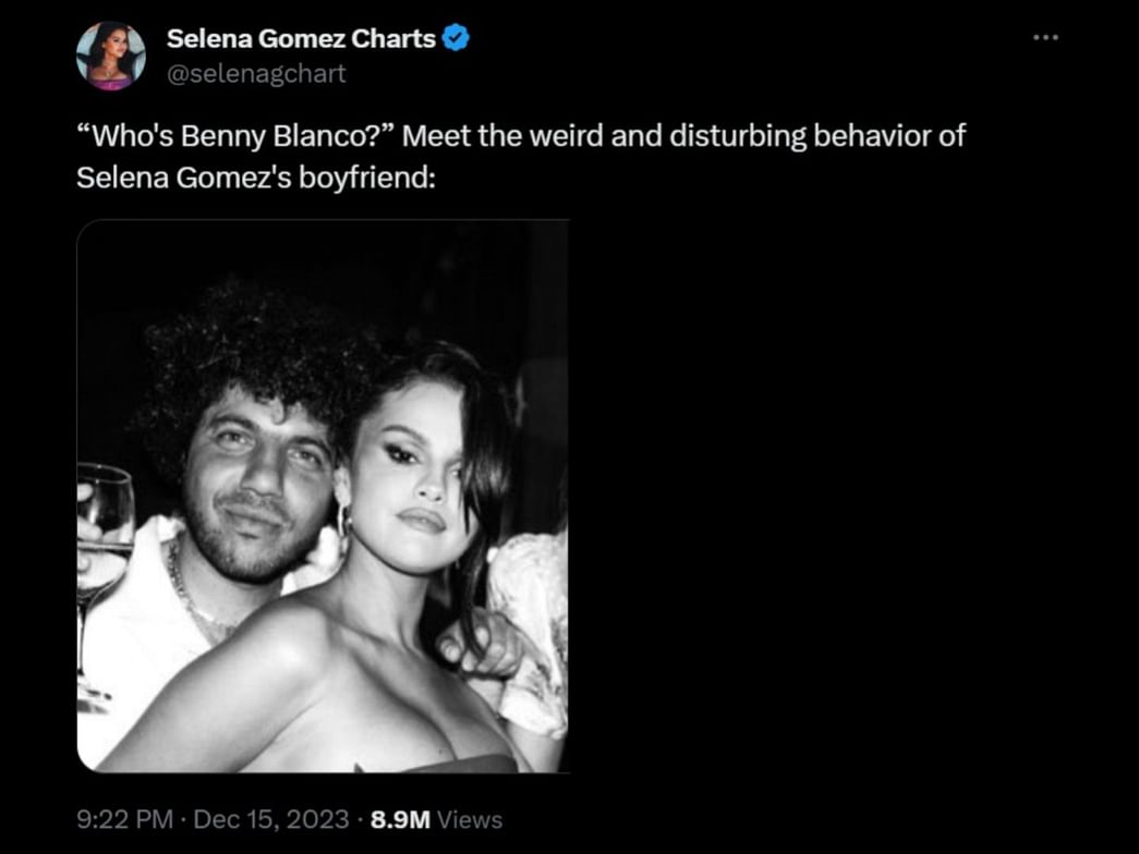 Photos Surface Amidst Benny Blanco Cheating Allegations Involving Selena Gomez Photos Surface Amidst Benny Blanco Cheating Allegations Involving Selena Gomez