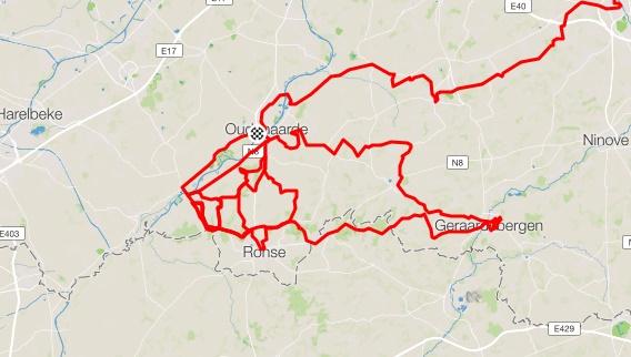 Pogačar's Raw Tour Of Flanders Data: A Strava Analysis