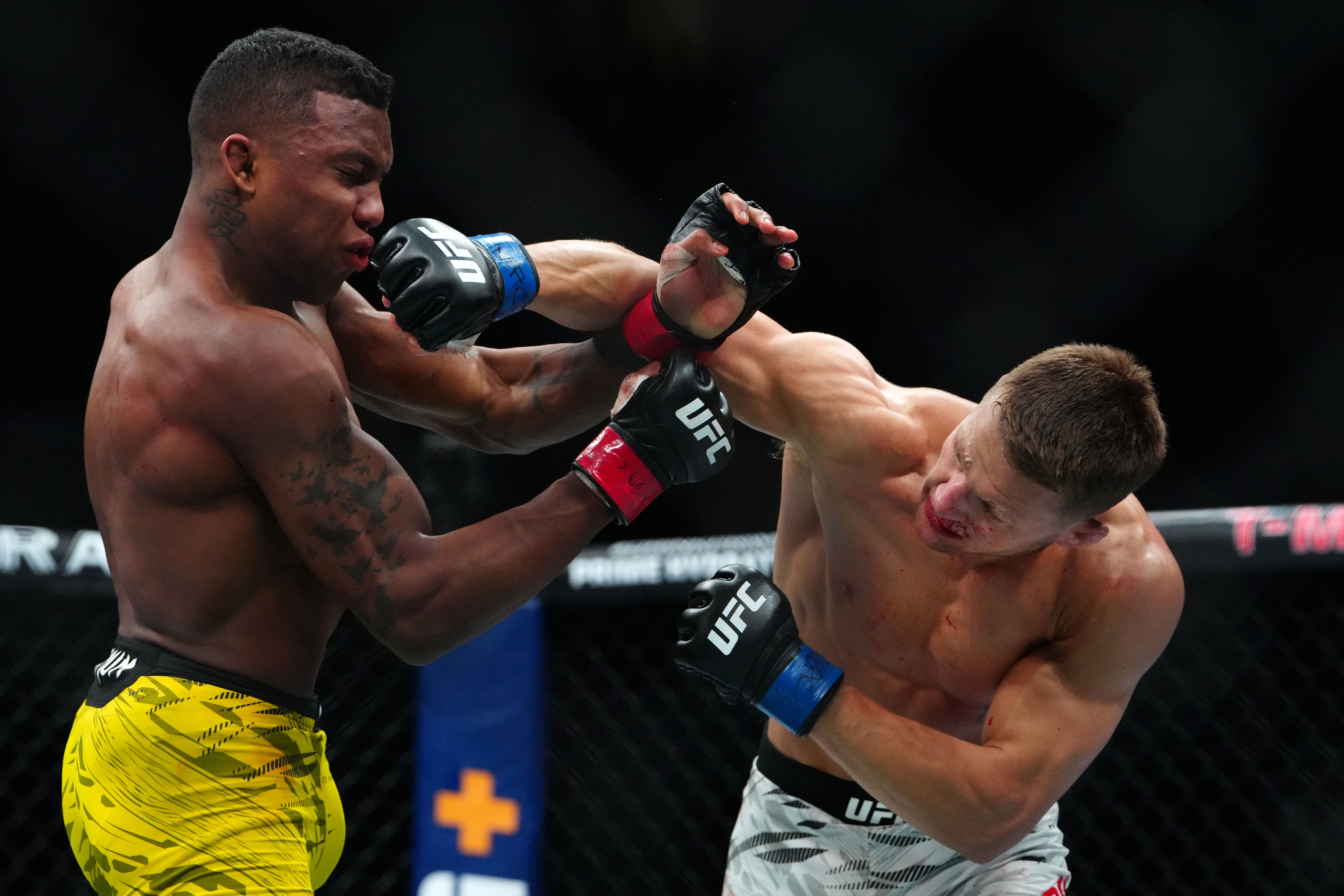 Post-Fight: Mairon Santos' Concession To Francis Marshall At UFC 313 Post-Fight: Mairon Santos' Concession To Francis Marshall At UFC 313