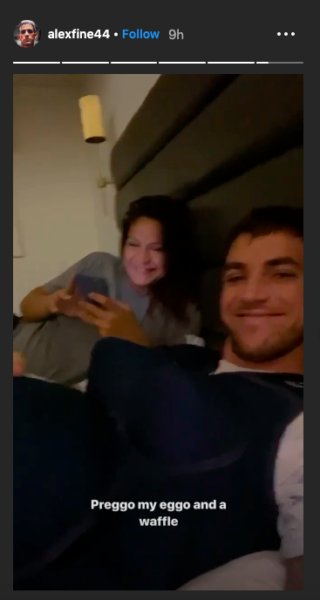 Pregnant Cassie Shares Third Baby's Gender With Alex Fine Pregnant Cassie Shares Third Baby's Gender With Alex Fine