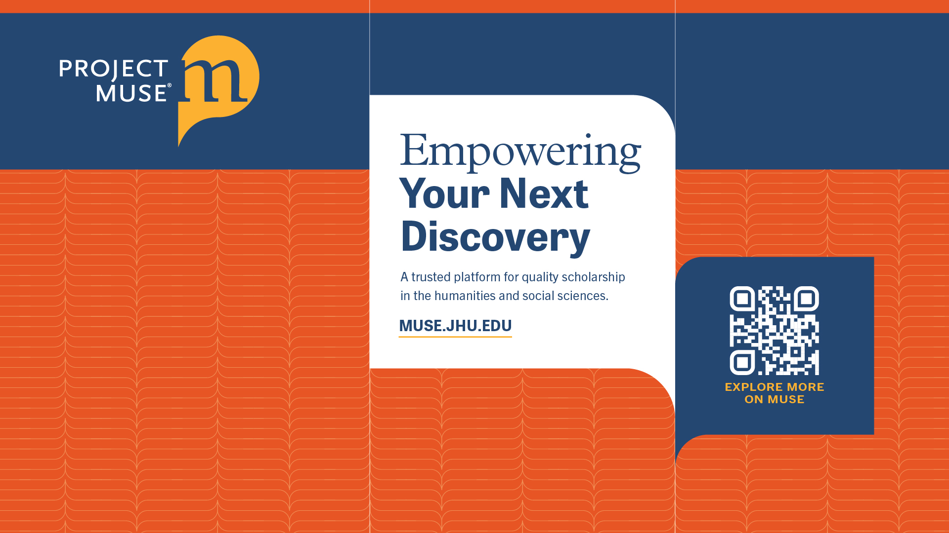Project MUSE And The Power Of Shared Digital Resources Project MUSE And The Power Of Shared Digital Resources