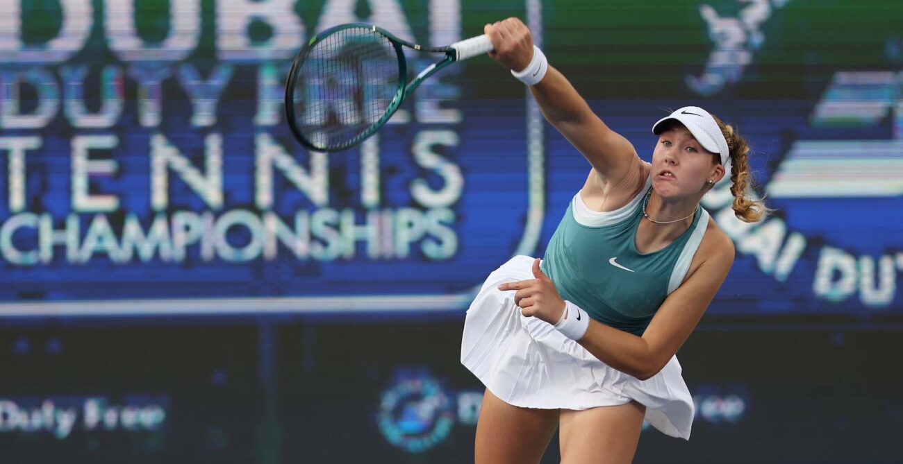 Raducanu Falls To Muchova In Dubai Tennis Championships Raducanu Falls To Muchova In Dubai Tennis Championships