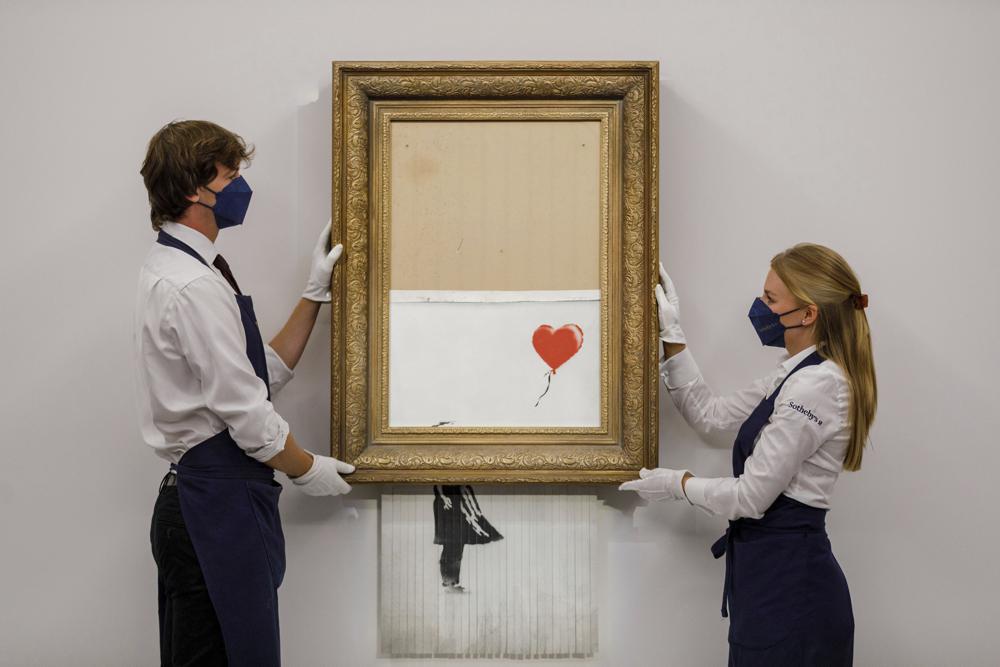 Rare Banksy Broken Heart Artwork To Be Auctioned Rare Banksy Broken Heart Artwork To Be Auctioned