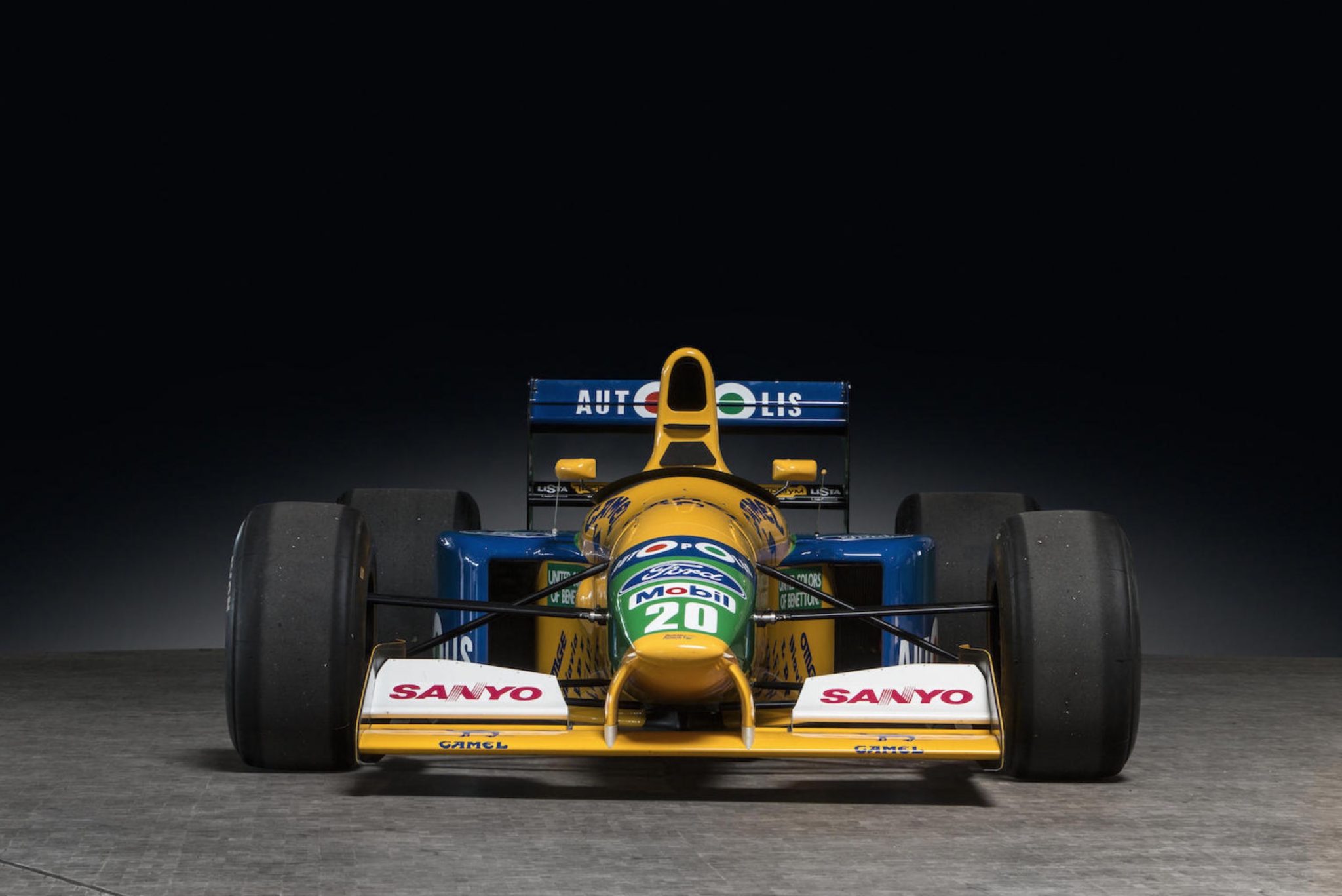 Rare Michael Schumacher Benetton F1 Show Car Up For Auction Rare Michael Schumacher Benetton F1 Show Car Up For Auction