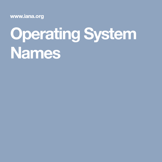 Report: Apple To Overhaul Operating System Names Report: Apple To Overhaul Operating System Names